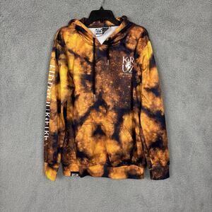 Dream x Kruzadar Pullover Hoodie Sweatshirt Tie Dye Men sz Large skater grunge